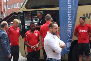 Gleich geht es los - der Zahnarzt wartet