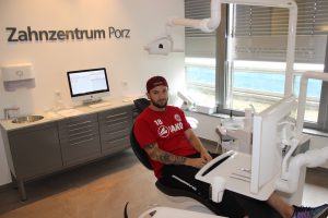 Marc Brasnic beim Zahnarzt